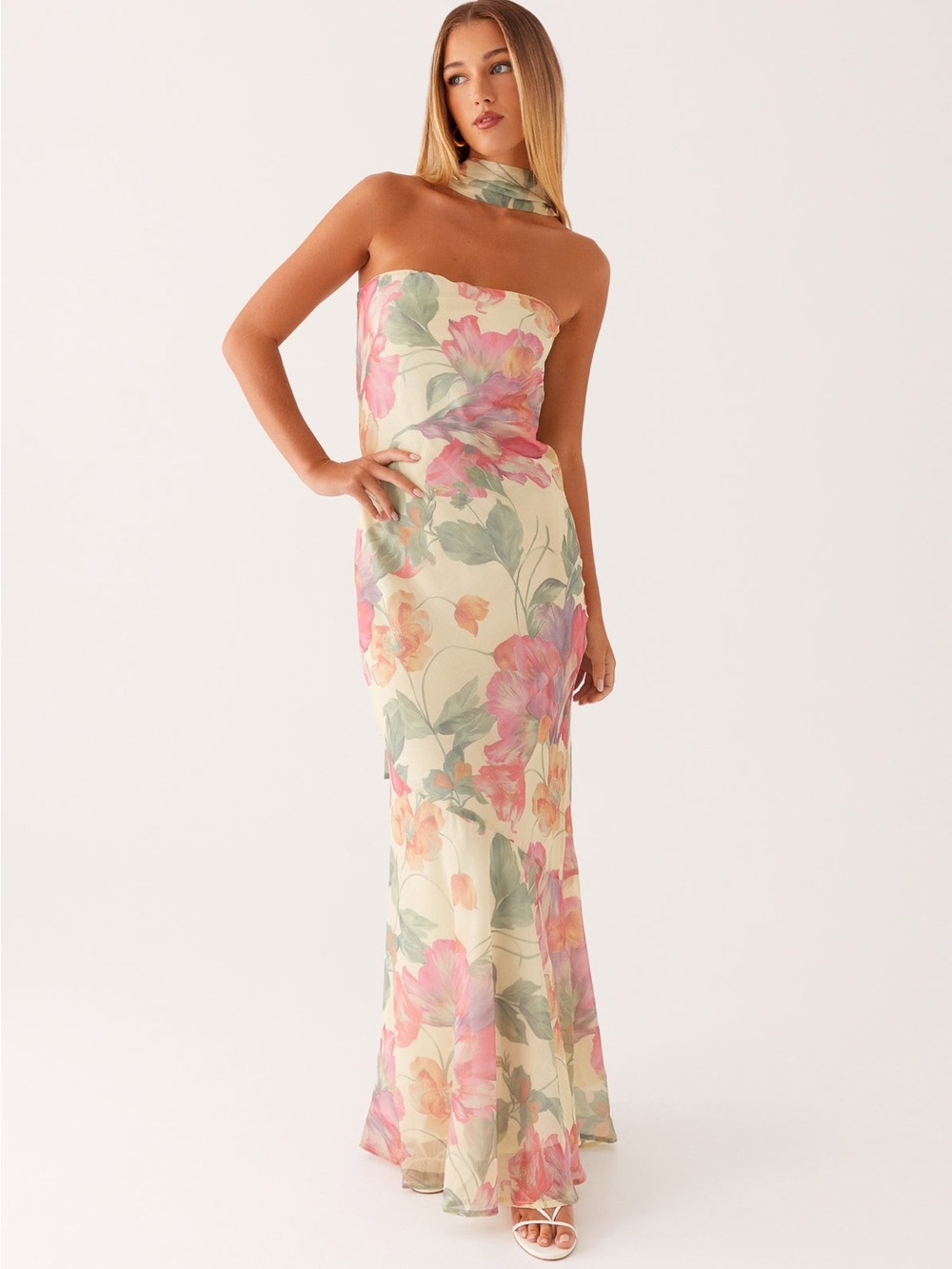 Under the Pagoda Maxi Dress Small